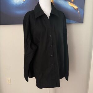 Jones New York Black Blouse